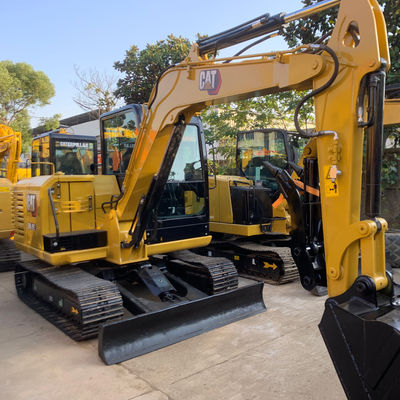 Κατασκευή Κίτρινο Cat305 2ο χέρι εξορυκτής Χρησιμοποιούμενη Caterpillar εξορυκτής 5400kg