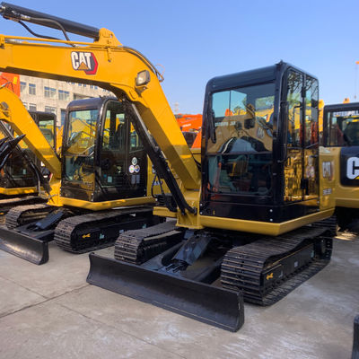 Κατασκευή Κίτρινο Cat305 2ο χέρι εξορυκτής Χρησιμοποιούμενη Caterpillar εξορυκτής 5400kg