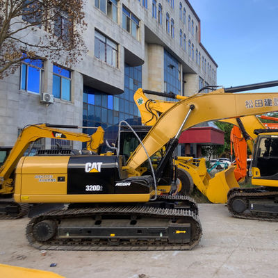 2ο χειριστήριο CAT Crawler Excavator Υδραυλικός σκάφτης CAT320D2L Κατασκευαστικό εξοπλισμό