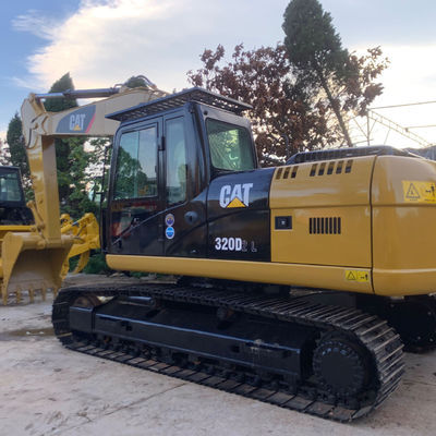 2ο χειριστήριο CAT Crawler Excavator Υδραυλικός σκάφτης CAT320D2L Κατασκευαστικό εξοπλισμό