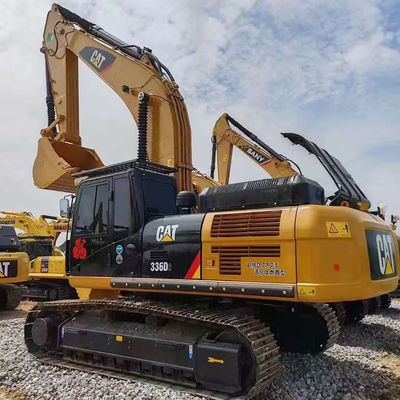 CAT336D Υδραυλική Χρησιμοποιούμενη Εκσκαφέας CAT Σκληρή μεταχειρισμένη μηχανή μεταφοράς γης