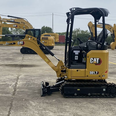 16.1kW Χρησιμοποιούμενο CAT Excavator Mini Diggers Cat301.7 Δεύτερο χέρι