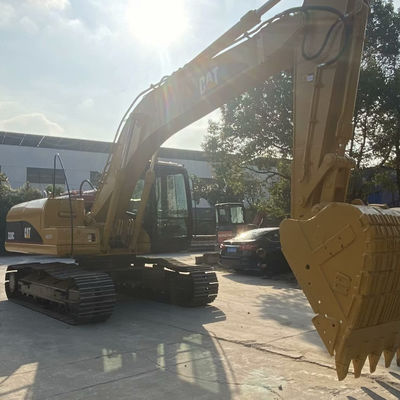 10T CAT320C Χρησιμοποιούμενα Μηχανήματα Κατασκευής 2ου Χεριού Γυροκόπημα Γλύπτης 110kW