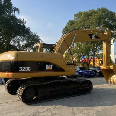 10T CAT320C Χρησιμοποιούμενα Μηχανήματα Κατασκευής 2ου Χεριού Γυροκόπημα Γλύπτης 110kW