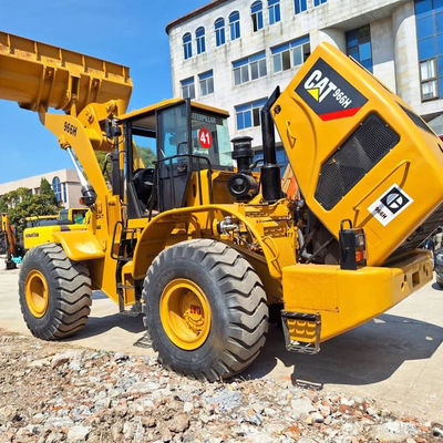 Χρησιμοποιούμενος φορτωτής βαλβίδας CAT 966H 6T φορτίο 2ου χειριστή