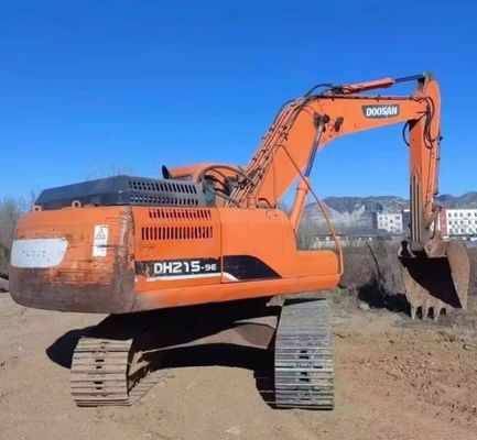 Χρησιμοποιούμενος σκάφτης Doosan DH215W Μηχανήματα κατασκευής 48KW εξοικονόμηση καυσίμου
