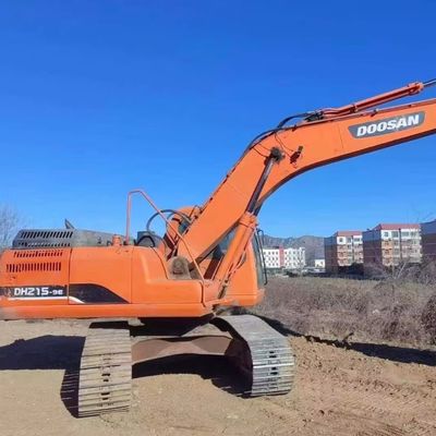 Χρησιμοποιούμενος σκάφτης Doosan DH215W Μηχανήματα κατασκευής 48KW εξοικονόμηση καυσίμου