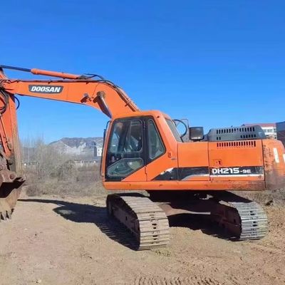 Χρησιμοποιούμενος σκάφτης Doosan DH215W Μηχανήματα κατασκευής 48KW εξοικονόμηση καυσίμου