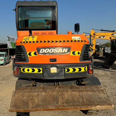48KW Χρησιμοποιούμενη μηχανή ανασκαφής DOOSAN Doosan DX60W Υδραυλική ανασκαφή 5550 kg