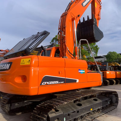 Χρησιμοποιούμενος εκσκαφέας DOOSAN DX225LC-9C Κατασκευαστικό εξοπλισμό 21800kg