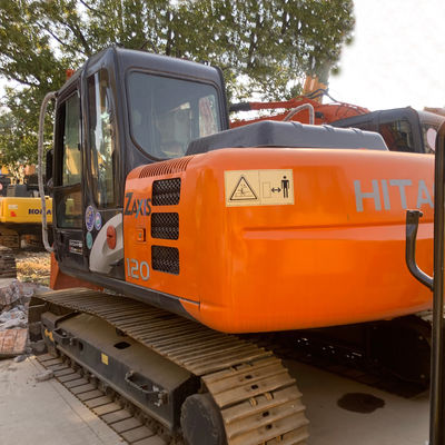 93 KW Χρησιμοποιούμενος εξορυκτής Hitachi Zx120 μεταχειρισμένος εξορυκτής τύπου Crawler