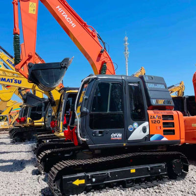 Χρησιμοποιούμενη μηχανή εκσκαφής Hitachi ZX120 για αστική κατασκευή