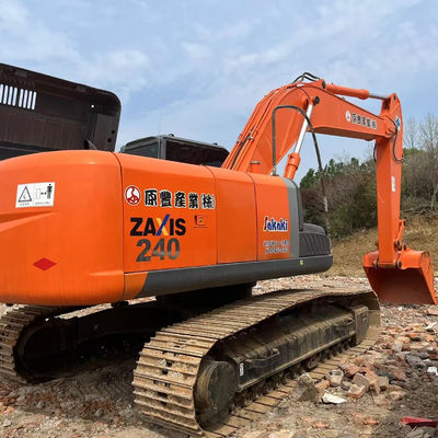 Χρησιμοποιούμενη Hitachi ZX240 Υδραυλική Excavator Crawler Δεύτερο χέρι 23.5 Τόνων Digger