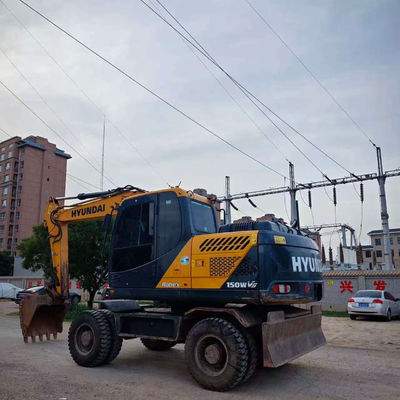 Υγιούνταϊ 150w-9 Χρησιμοποιούμενο εξοπλισμό εξορυκτών Hyundai για την οδική κατασκευή