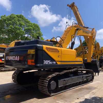 30200kg Χρησιμοποιούμενο υδράργυρο Hyundai HYUNDAI 305LC-9S 198KW Crawler Excavator Machine