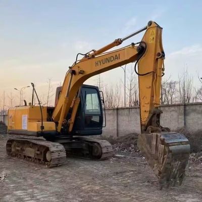 Χρησιμοποιούμενος ανασκαφέας Hyundai R110-7 Χρησιμοποιούμενος ανασκαφέας δεύτερου χεριού 11200kg 0,30-0,59m3 Κουβά