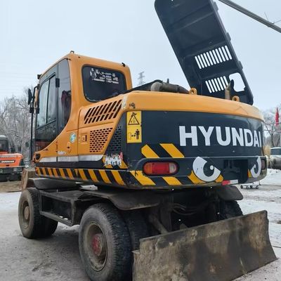 Χυουντάι 150w Χρησιμοποιούμενο εξοπλισμό εκσκαφής τροχών βαρύ φορτίο μεταχειρισμένο εξοπλισμό μεταφοράς γης