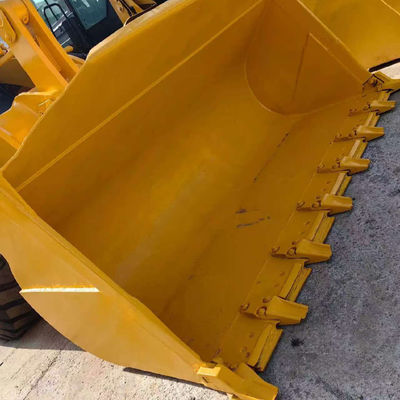 Βαρύ φορτίο 146kW Komatsu WA380 Χρησιμοποιούμενο φορτιστή τροχών 5 τόνων φορτίο για τη γεωργία