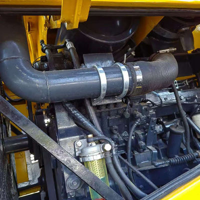 Βαρύ φορτίο 146kW Komatsu WA380 Χρησιμοποιούμενο φορτιστή τροχών 5 τόνων φορτίο για τη γεωργία