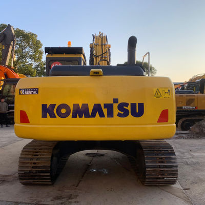 Τύπος σάρωσης Komatsu Pc220 μεταχειρισμένη εκσκαφέας 23100kg 1m3 χωρητικότητα κουβάς