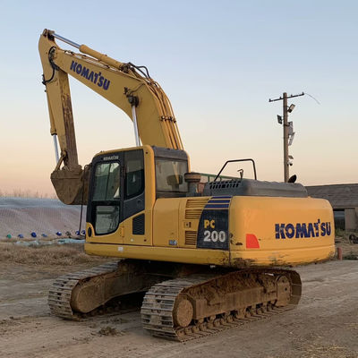 Εργοστάσιο εξόρυξης Komatsu PC200-8MO Χρησιμοποιούμενος σκάφτης 40 τόνων