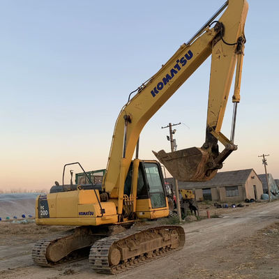 Εργοστάσιο εξόρυξης Komatsu PC200-8MO Χρησιμοποιούμενος σκάφτης 40 τόνων
