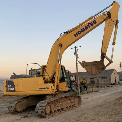 Εργοστάσιο εξόρυξης Komatsu PC200-8MO Χρησιμοποιούμενος σκάφτης 40 τόνων