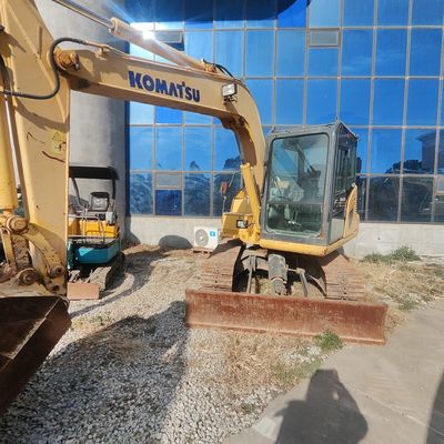 Βιομηχανικός υδραυλικός χρησιμοποιημένος μίνι εξορυκτής ορυχείο Komatsu 70 6500 KG βαρύ φορτίο