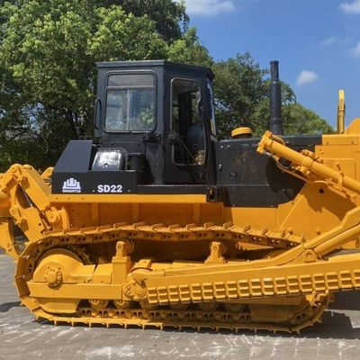 162KW Χρησιμοποιούμενο SHANTUI SD22 Γυρνούμενο μπουλντόζερ Κατασκευή γεωργικού εξοπλισμού