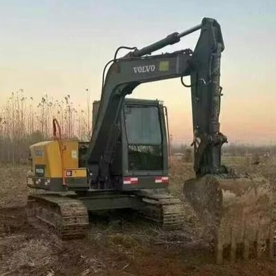Βόλβο 80D Χρησιμοποιείται Μίνι Excavator Digger 42kw 2100rpm Για την κατασκευή δρόμων