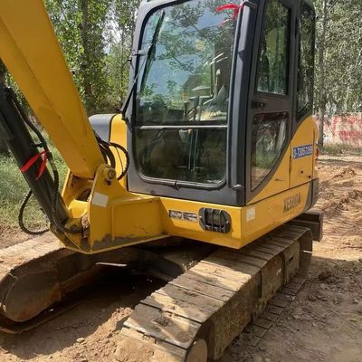 Κίτρινο Χρησιμοποιούμενο XCMG Excavator Digger Xcmg 60DA Μικρό Crawler Excavator Machine