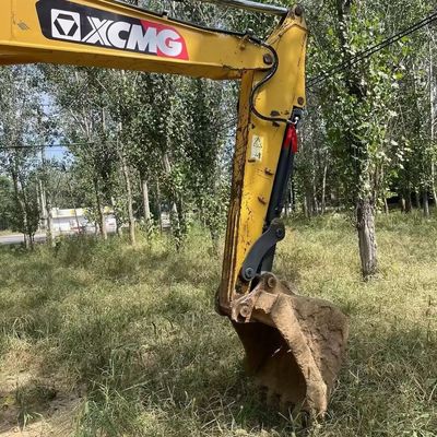 Κίτρινο Χρησιμοποιούμενο XCMG Excavator Digger Xcmg 60DA Μικρό Crawler Excavator Machine