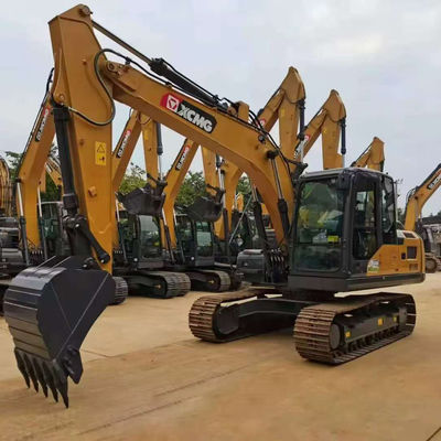 Δυνατός μεταχειρισμένος εξορυκτής XCMG XE135 Χρησιμοποιούμενος υδραυλικός εξορυκτής