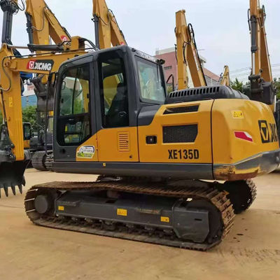 Δυνατός μεταχειρισμένος εξορυκτής XCMG XE135 Χρησιμοποιούμενος υδραυλικός εξορυκτής