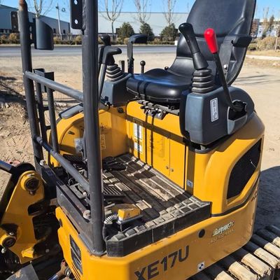 XCMG XE17U Υδραυλική Μίνι Εκσκαφέας Δεύτερο Χέρι Για Ορυχεία Κατασκευή
