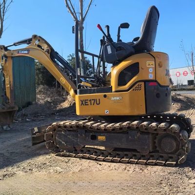 XCMG XE17U Υδραυλική Μίνι Εκσκαφέας Δεύτερο Χέρι Για Ορυχεία Κατασκευή