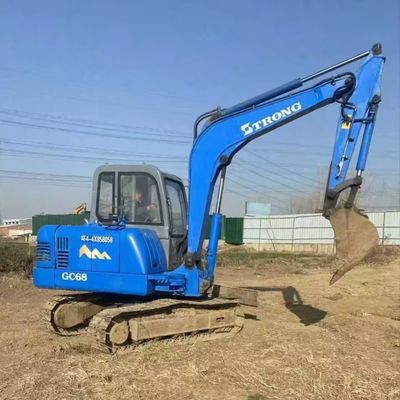 35.5kw Crawler Χρησιμοποιούμενη κατασκευαστική μηχανή μεταχειρισμένο σκάφος TRONG GC68