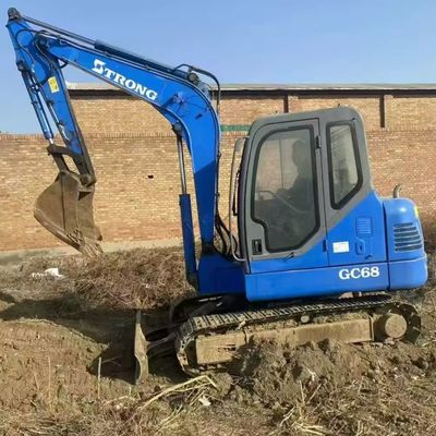 35.5kw Crawler Χρησιμοποιούμενη κατασκευαστική μηχανή μεταχειρισμένο σκάφος TRONG GC68
