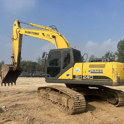 24600kg SUMITOMO SH240 Χρησιμοποιούμενος σκάφτης μεταχειρισμένος σκάφτης για την κατασκευή