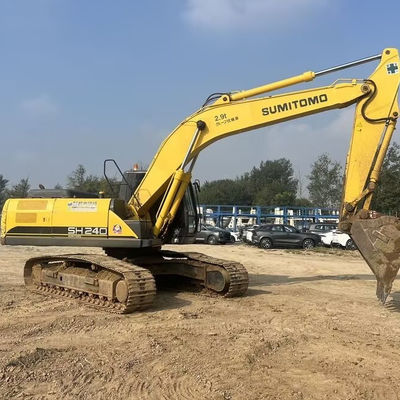 24600kg SUMITOMO SH240 Χρησιμοποιούμενος σκάφτης μεταχειρισμένος σκάφτης για την κατασκευή