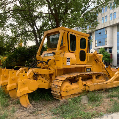 Μηχανή ντίζελ Χρησιμοποιούμενες βόλντοζες Caterpillar CAT D7G Dozer 150kW Εργονομικό σχεδιασμό