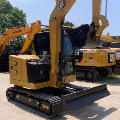 Βαρέα φορτία Γέρος Γάτος Εκσκαφέας CAT 306 Crawler Υδραυλικός Εκσκαφέας 5800kg