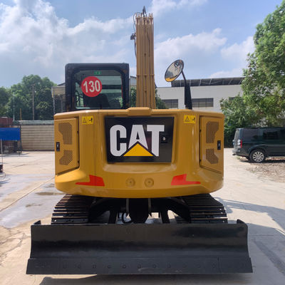 Χρησιμοποιούμενος εξορυκτής τύπου Crawler CAT307.5 Παλαιός εξορυκτής Caterpillar με κουβά με βαρέλι