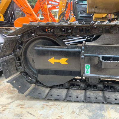 Χρησιμοποιούμενος εξορυκτής τύπου Crawler CAT307.5 Παλαιός εξορυκτής Caterpillar με κουβά με βαρέλι